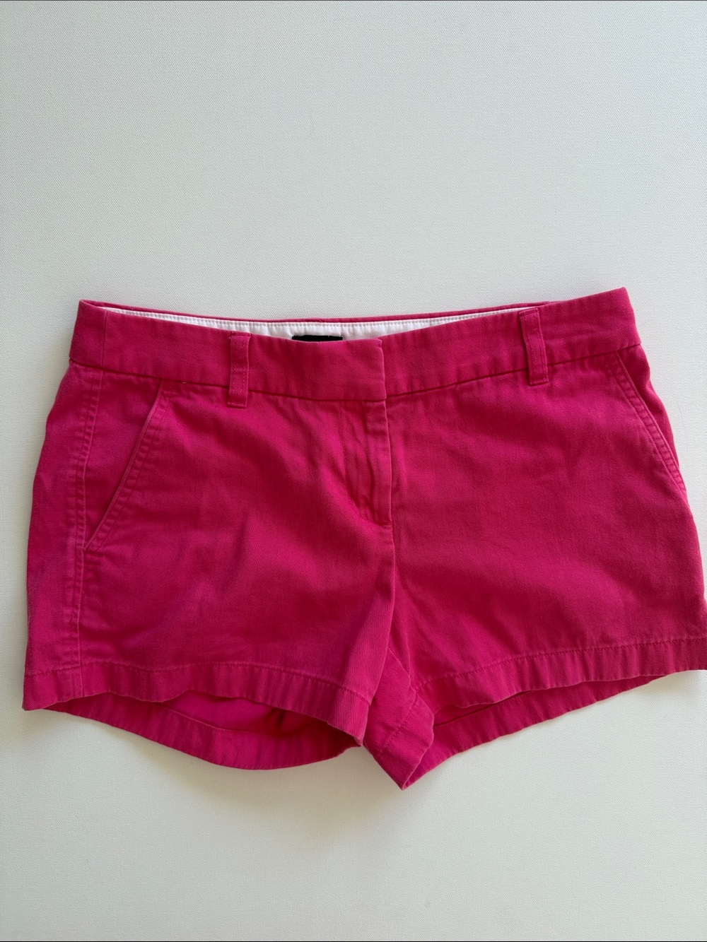 J Crew pink 3.5” shorts
